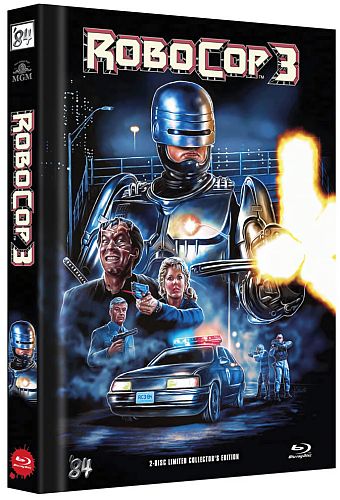 Robocop 3 - Limited Uncut Edition (DVD+Blu-ray Disc) - Mediabook - Cover C:  Uncut DVD Shop + Blu-ray Disc Shop BMV-Medien