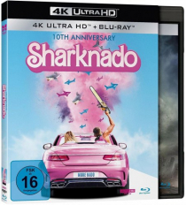 Sharknado (4K UHD+Blu-ray Disc) - Special Extended-Edition - Rosa Cover