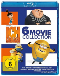 ICH - einfach unverbesserlich & Minions - 6-Movie-Collection (Blu-ray Disc)