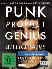 The Social Network (4K UHD+Blu-ray Disc) - Limited Steelbook Edition