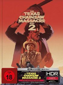 The Texas Chainsaw Massacre 2 - Limited Uncut Edition (4K UHD+Blu-ray Disc) - Mediabook - Cover C