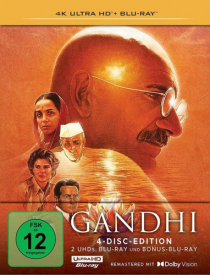 Gandhi (2x 4K UHD+2x Blu-ray Disc) - Limited Steelbook Edition