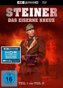 Steiner - Das Eiserne Kreuz Teil 1+2 - Limited Edition (4K UHD+3x Blu-ray Disc) - Mediabook
