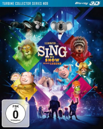 Sing - Die Show Deines Lebens - Blu-ray 3D / Turbine Collector Series #09 (Blu-ray Disc)