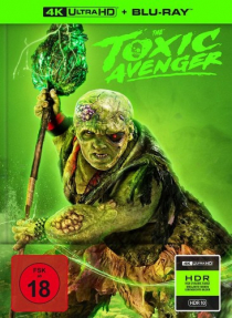 The Toxic Avenger (2023) - Limited Uncut Edition (4K UHD+Blu-ray Disc) - Mediabook