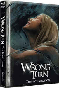 Wrong Turn 7 - The Foundation  - Limited Uncut Edition (4K UHD+Blu-ray Disc) - wattiertes Mediabook - Cover B