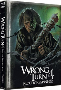 Wrong Turn 4 - Bloody Beginnings - Limited Uncut Edition (4K UHD+Blu-ray Disc) - wattiertes Mediabook - Cover B