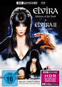 Elvira - Herrscherin der Dunkelheit + Elvira's Haunted Hills - (4K Ultra HD Blu-ray + Blu-ray) - Limited Mediabook Edition