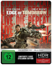 Edge of Tomorrow - Live Die Repeat (4K UHD + Blu-ray Disc) - Limited Steelbook