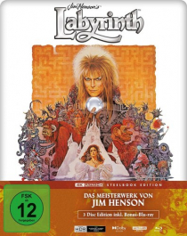 Die Reise ins Labyrinth (4K UHD + 2 Blu-ray Disc) - Limited Steelbook