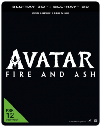Avatar: Fire and Ash (3D Blu-ray Disc+2x Blu-ray Disc) - Limited Steelbook Edition