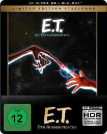 E.T. - Der Ausserirdische (4K UHD+ Blu ray Disc) - Limited Steelbook Edition