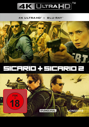 Sicario 1&2 (4K UHD+Blu-ray Disc)