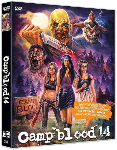 Camp Blood 13 - Clown Shark & Camp Blood 14 - Legacy - From The Vault #69 - Double Feature - Cover B