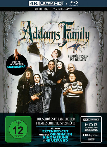 Addams Family - Limited Collector's Edition (4K UHD+Blu-ray Disc) - Mediabook