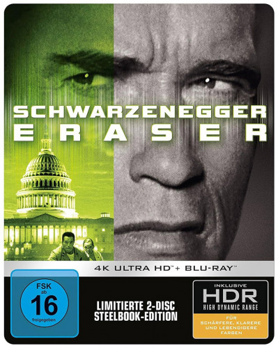 Eraser (4K UHD+Blu-ray Disc) - Limited Steelbook Edition