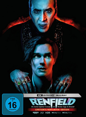 Renfield - Limited Edition (4K UHD+Blu-ray Disc) - Mediabook - Cover A