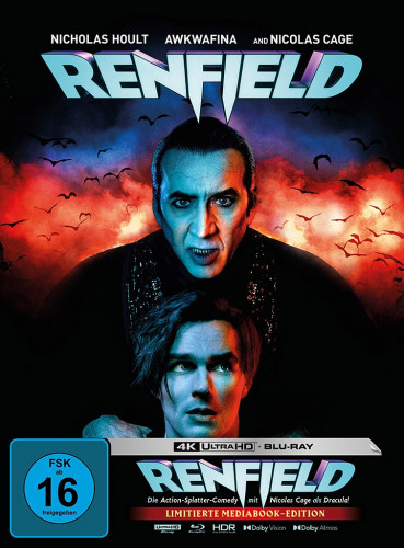 Renfield - Limited Edition (4K UHD+Blu-ray Disc) - Mediabook - Cover B