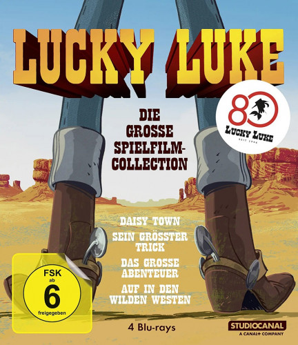 Lucky Luke - Die grosse Spielfilm-Collection (Blu-ray Disc)