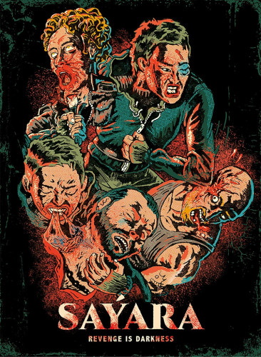 Sayara - Revenge is Darkness - Limited Uncut Edition (4K UHD+Blu-ray Disc) - Mediabook - Cover B
