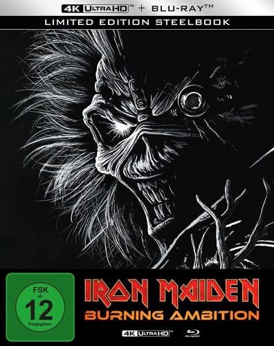 Iron Maiden - Burning Ambition (4K UHD+Blu-ray Disc) - Steelbook