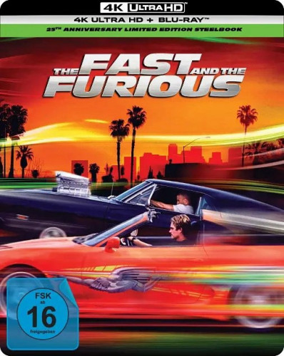 The Fast And The Furious (4K UHD+Blu-ray Disc) - Steelbook