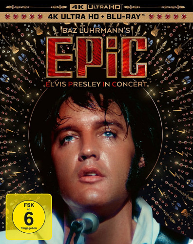 EPiC: Elvis Presley in Concert (4K UHD+ Blu-ray Disc) - Limited Steelbook Edition