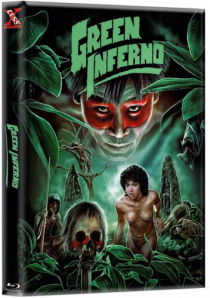 Green Inferno - Limited Uncut 222 Edition (2x Blu-ray Disc) - Wattiertes Mediabook
