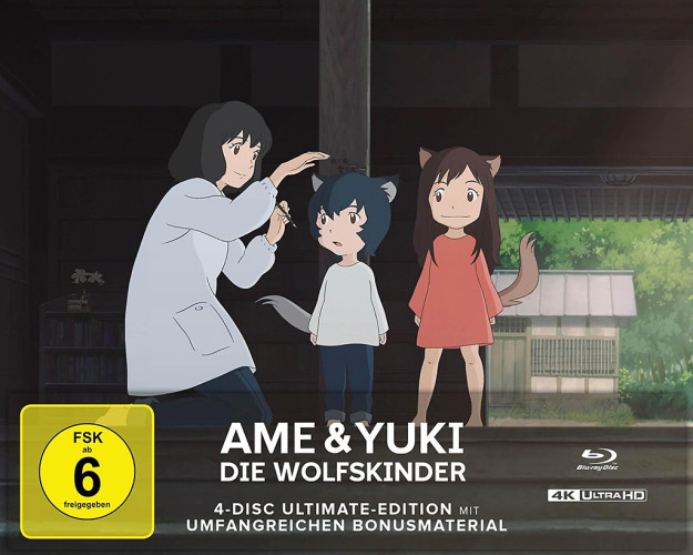Ame & Yuki - Die Wolfskinder (4K UHD+2x Blu-rays Disc) - Ultimate Edition