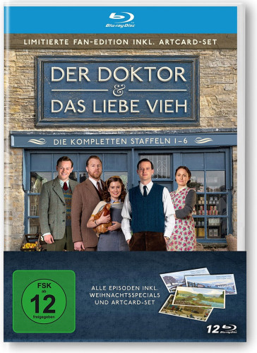 Der Doktor und das liebe Vieh - Die kompletten Staffeln 1-6 - Limitierte Fan-Edition inkl. Artcard-Set (Blu-ray Disc)