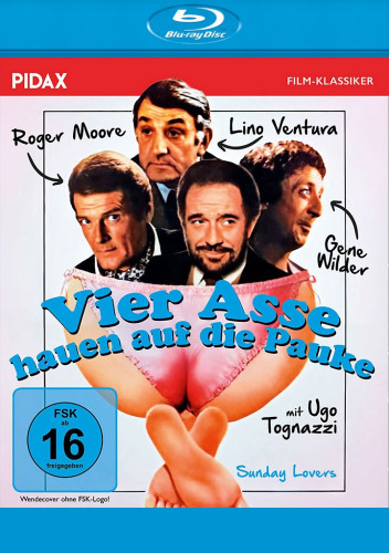 Vier Asse hauen auf die Pauke - Pidax Film-Klassiker (Blu-ray Disc)