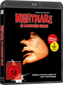 Nightmare In a Damaged Brain - Cover 2 (Blu-ray Disc)
