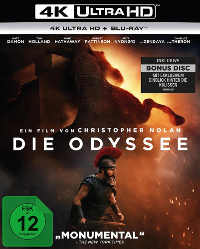 Die Odyssee (4K UHD+2x Blu-ray Disc)