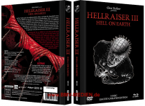 Hellraiser 3 - Hell on Earth - Limited Unrated 3-Disc Mediabook (2DVDs+Blu-ray Disc) - Black Edition