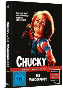 Chucky - Die Mörderpuppe - Limited Uncut Edition (4K UHD+2x Blu-ray Disc) - Mediabook - Cover A