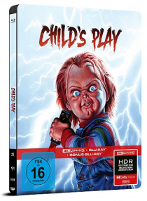 Chucky - Die Mörderpuppe - Limited Uncut Edition (4K UHD+2x Blu-ray Disc) - Steelbook
