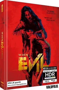 When Evil Lurks - Limited Uncut 666 Edition (4K UHD+2x Blu-ray Disc) - Mediabook - Cover C