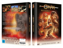 Conan - Der Barbar - Limited Uncut 333 Edition (DVD+Blu-ray Disc) - Mediabook - Cover A