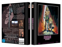 Conan - Der Barbar - Limited Uncut 222 Edition (DVD+Blu-ray Disc) - Mediabook - Cover B