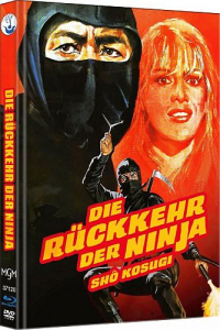 Die Rückkehr der Ninja - Ninja II - Limited Uncut 333 Edition (DVD+Blu-ray Disc) - Mediabook - Cover B