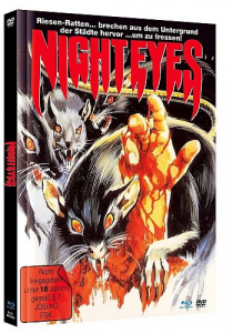 Night Eyes - Limited Uncut 500 Edition (DVD+Blu-ray Disc) - Mediabook - Cover B