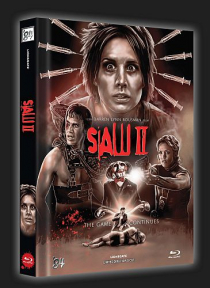Saw 2 - Directors Cut - Limited Uncut 500 Edition (Blu-ray Disc) - Mediabook - Cover B