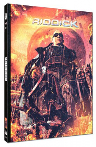 Riddick - Extended Cut - Limited Uncut 222 Edition (DVD+Blu-ray Disc) - Mediabook - Cover B