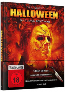 Halloween (2007) - Directors Cut & Kinofassung (DVD+2 Blu-ray Disc) - Limited Edition - Mediabook