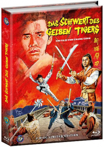 Das Schwert des gelben Tigers - Limited Uncut 500 Edition (DVD+2x Blu-ray Disc) - Wattiertes Mediabook - Cover A