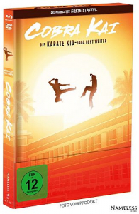 Cobra Kai - Staffel 01 - Limited Uncut 500 Edition (2x DVD+2x Blu-ray Disc) - Mediabook - Cover A