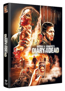 Diary of the Dead - Limited Uncut 255 Edition (DVD+Blu-ray Disc) - Wattiertes Mediabook