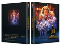 Hotel Artemis  - Limited Uncut 222 Edition (4K UHD+Blu-ray Disc) - Mediabook - Cover A