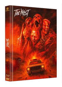Das Nest - Brutstätte des Grauens - Limited Uncut 150 Edition (DVD+Blu-ray Disc) - Mediabook - Cover B