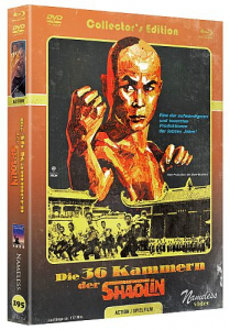 Die 36 Kammern der Shaolin - Limited Uncut 333 Edition (DVD+Blu-ray Disc) - Mediabook - Cover C